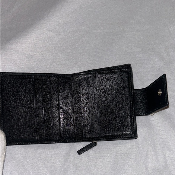 Authentic Gucci GG Monogram Canvas Abbey D-Ring Compact Wallet - Picture 3 of 5